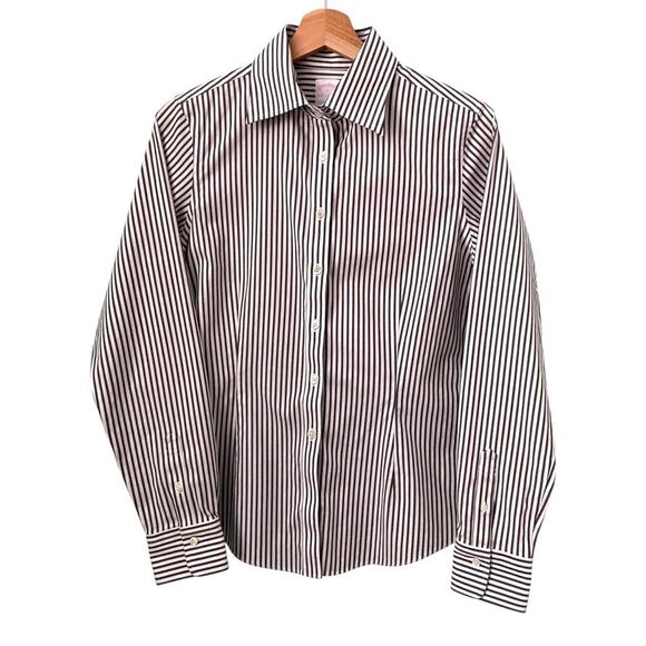 Vintage Brooks Brothers Stripped Front Button Shirt in 6 - Picture 1 of 7